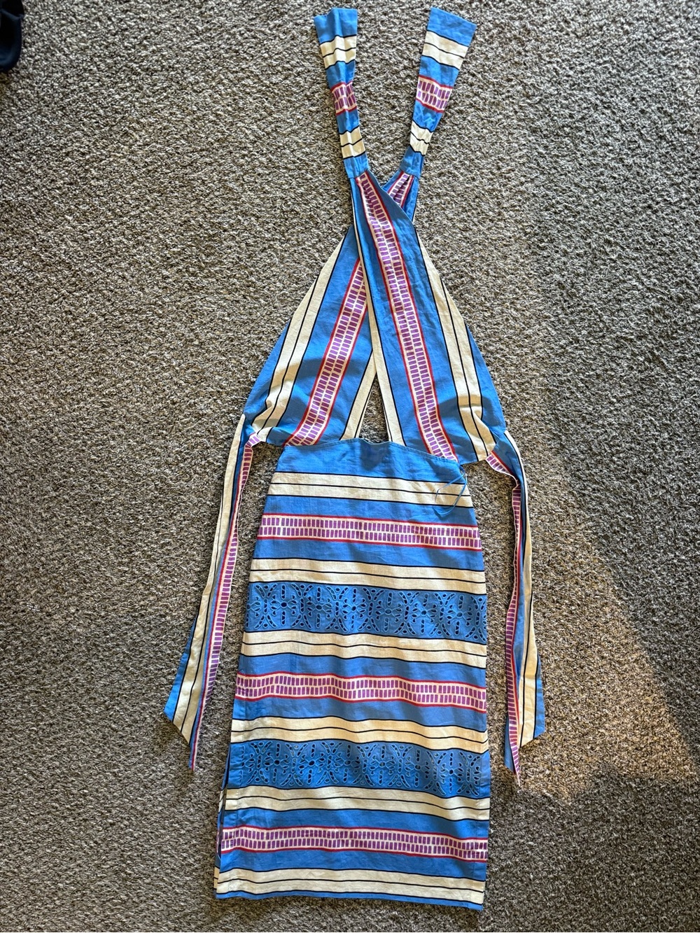 TUCKERNUCK Sorrento Stripe Ames Dress Size M Retail $398 Tuckernuck - Picture 10 of 10